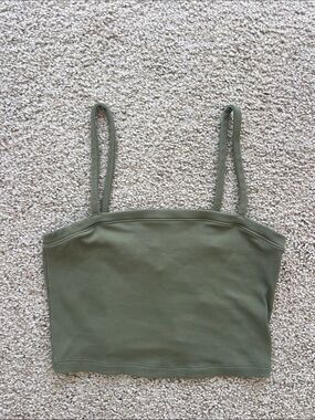 Abercrombie Seamless Ribbed Cropped Cami